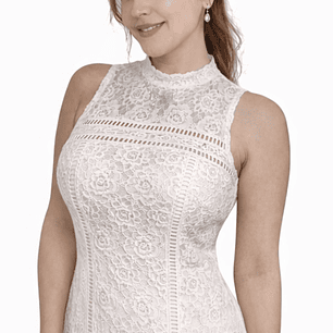 Vestido Sin Mangas Encaje HOLLISTER (S-M) NUEVO CON ETIQUETAS 