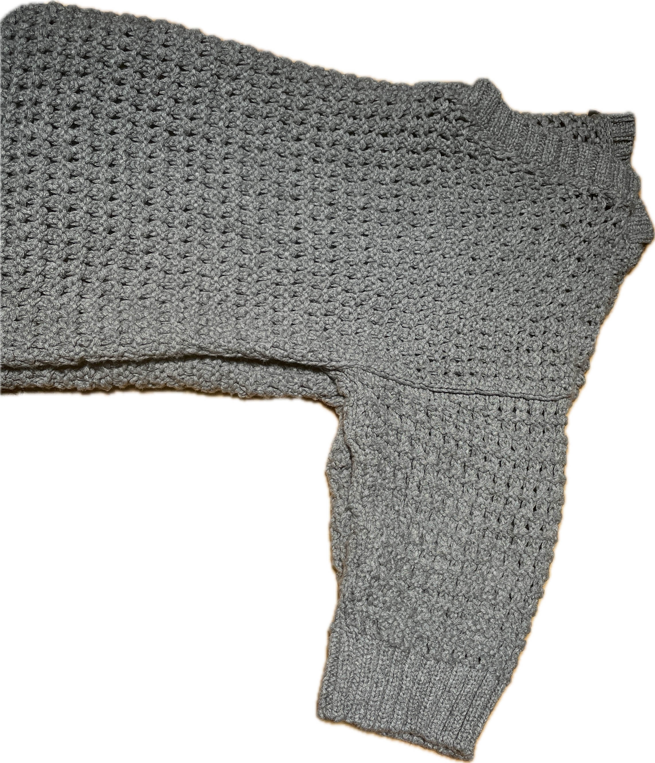 Suéter Tejido Cotton Knit Crochet LAFAYETTE 148 NEW YORK (L) COMO NUEVO 5