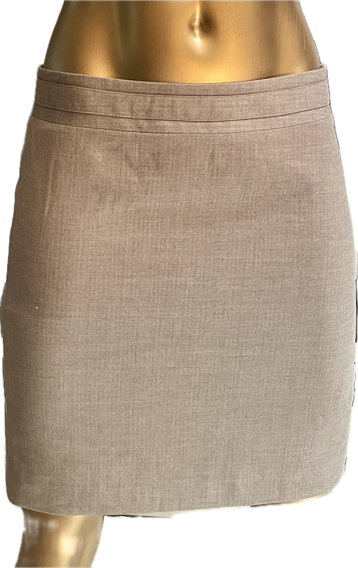 Falda Espiga Mocha BANANA REPUBLIC (US6-M) COMO NUEVO 4