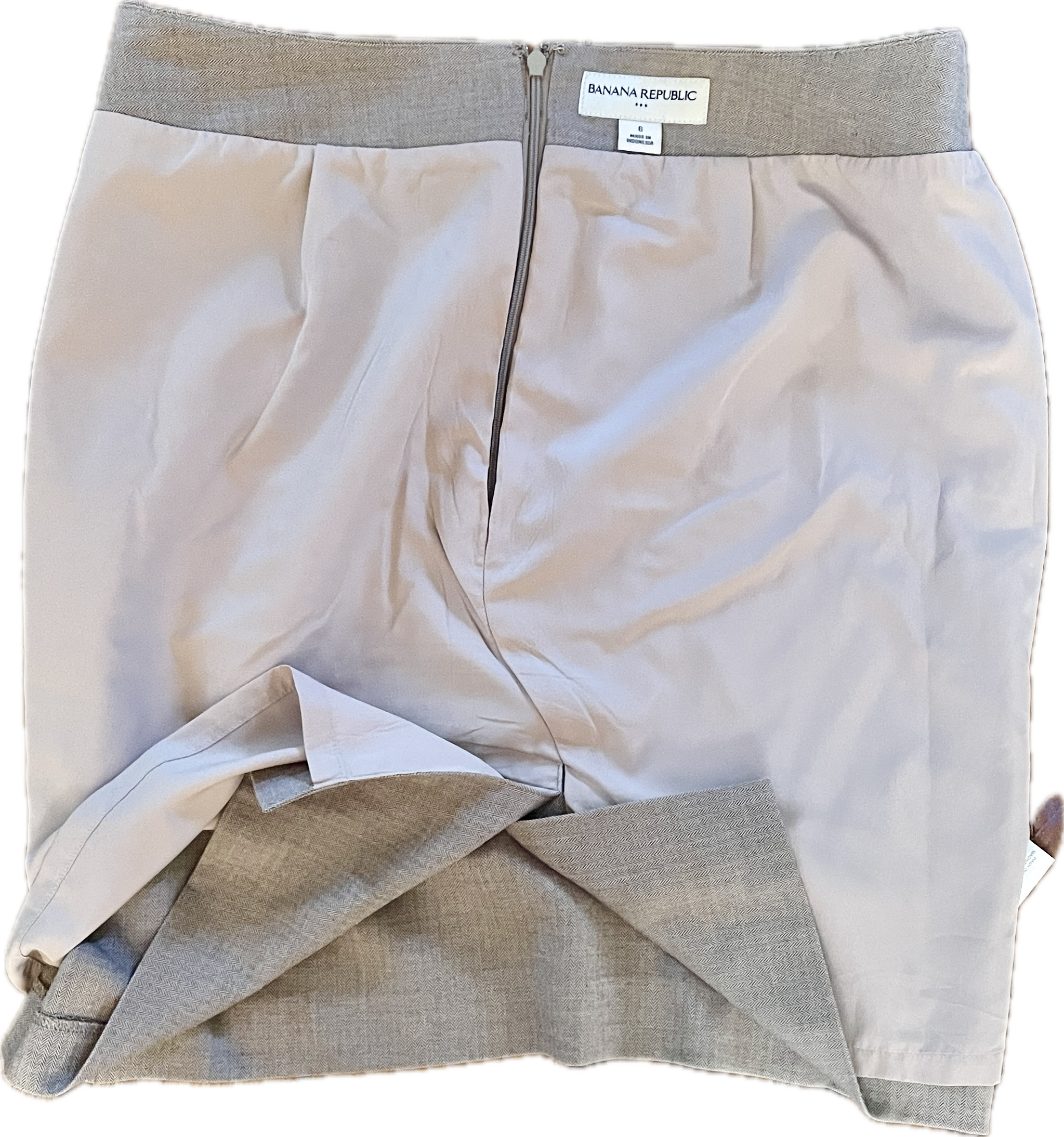 Falda Espiga Mocha BANANA REPUBLIC (US6-M) COMO NUEVO 2