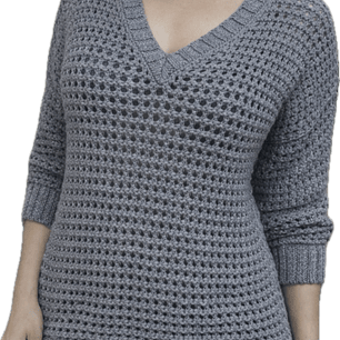 Suéter Tejido Cotton Knit Crochet LAFAYETTE 148 NEW YORK (L) COMO NUEVO