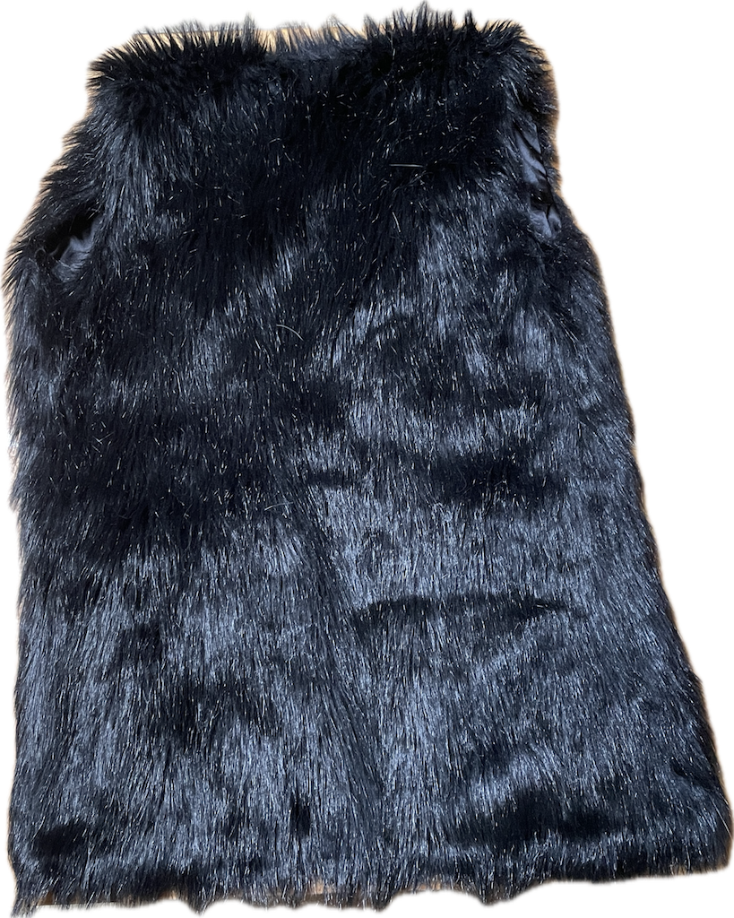 Tapado Chaqueta Sin Mangas Faux Fur BOY & GIRL (XL) NUEVO 4