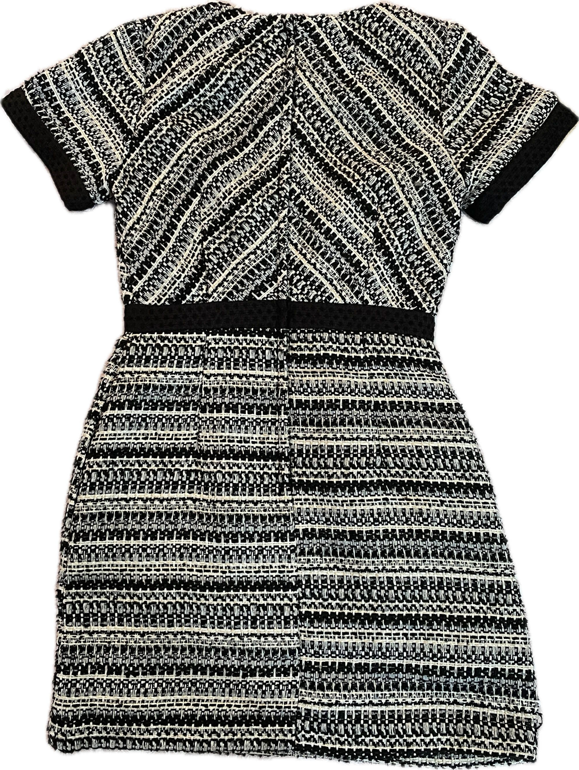 Vestido Tweed Hilos Metalizados (XS) NUEVO CON ETIQUETAS 5