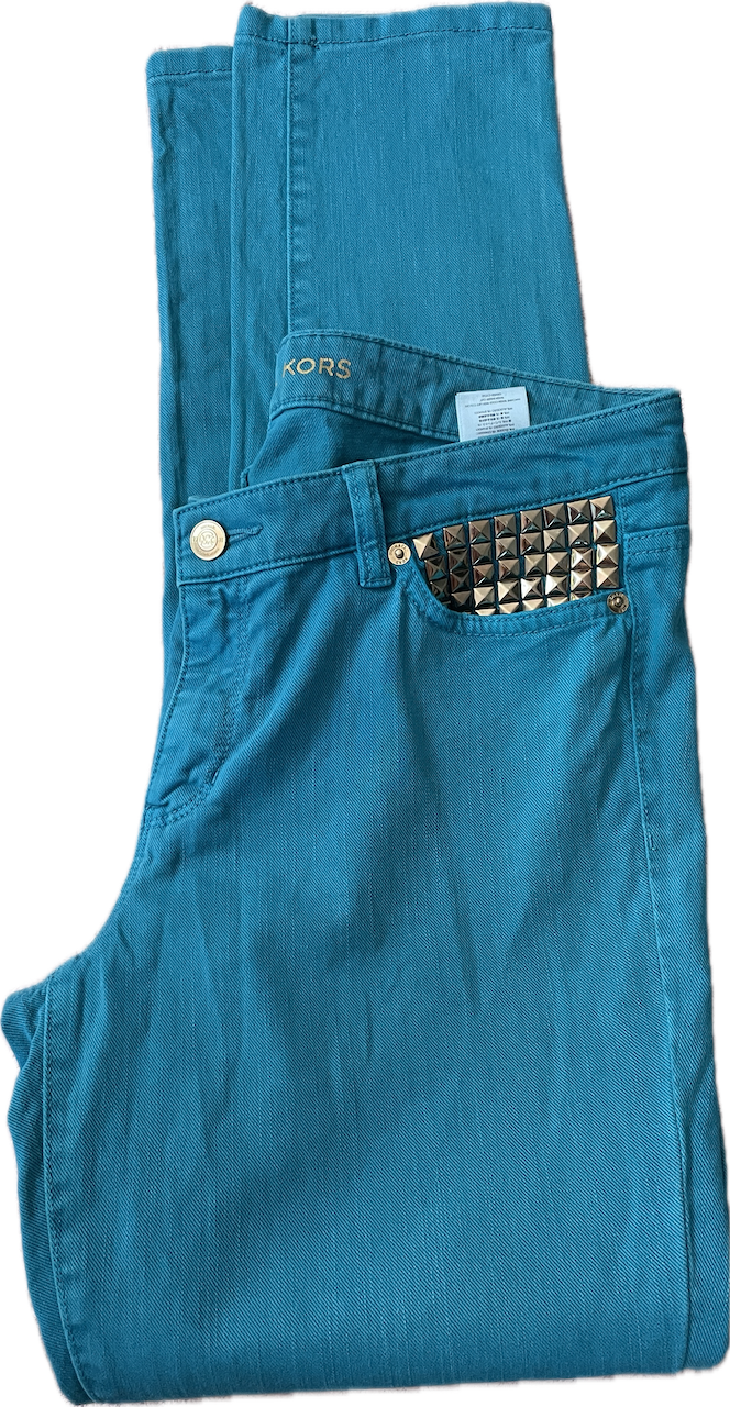 Pantalón Jeans Gold Studs MICHAEL KORS (US8- M) 3