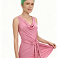 Vestido Wrap Around Hot Pink NEW YORK & COMPANY (M) NUEVO CON ETIQUETAS - Miniatura 7