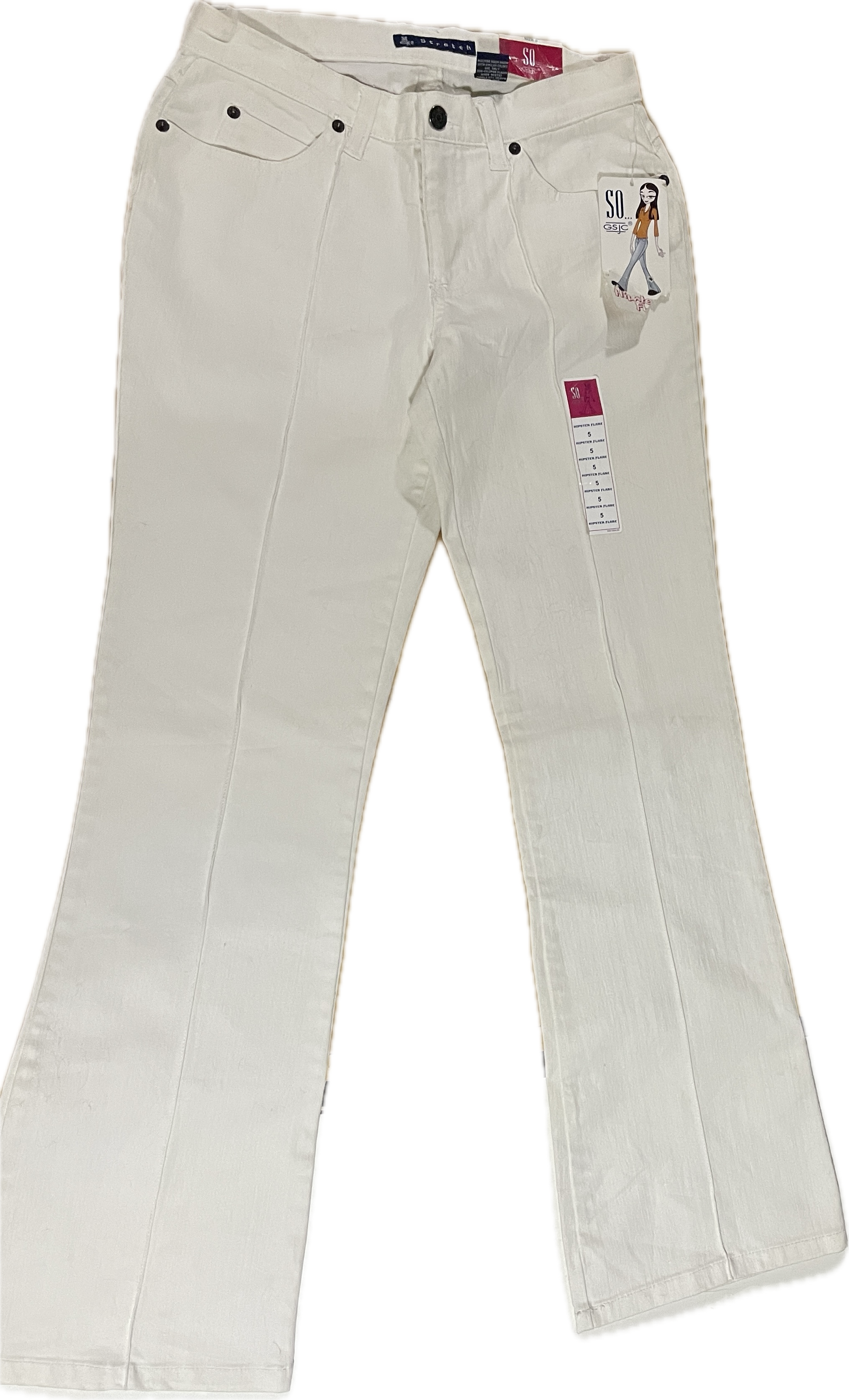 Jeans Hipster Flare SO...GSJC (US5- S) NUEVO CON ETIQUETAS 3