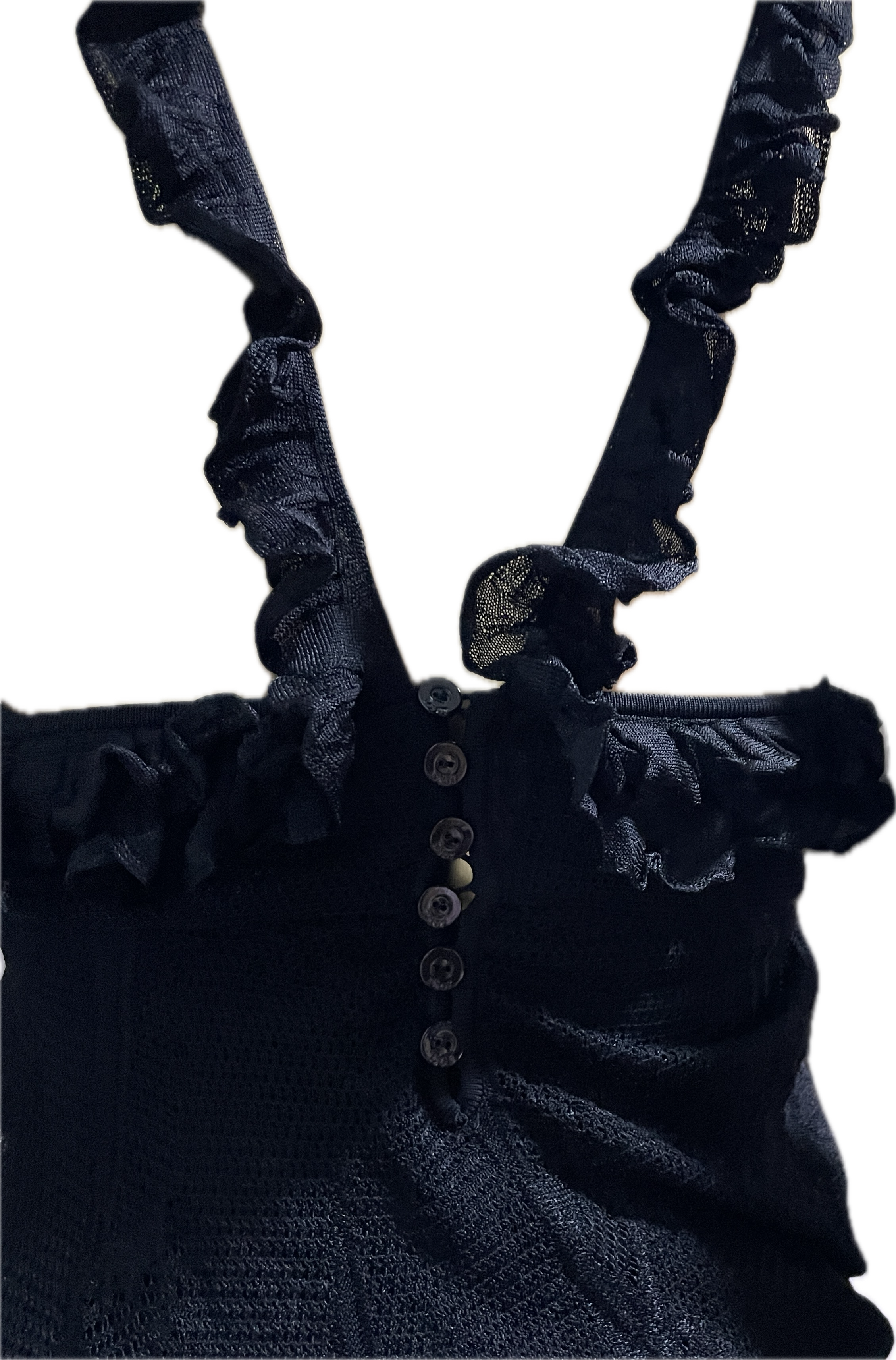 Vestido Encaje Negro Floral CHRISTIAN DIOR BY JOHN GALLIANO (M) COMO NUEVO 9