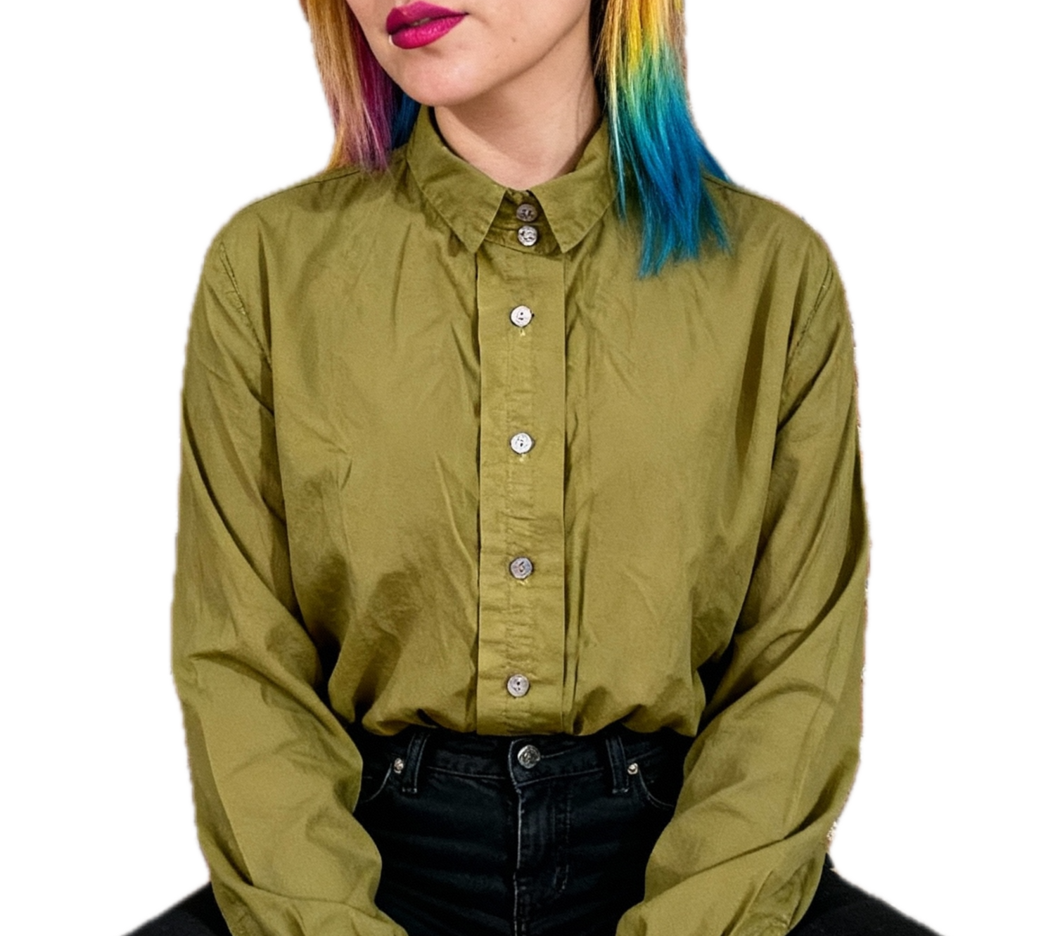 Camisa Oversized ELEVEN STITCH DESIGN (M) NUEVO CON ETIQUETAS  1