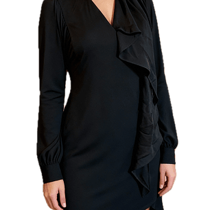 Vestido Scarf Tie MJ Chemise WHITE HOUSE BLACK MARKET (M) NUEVO CON ETIQUETAS 