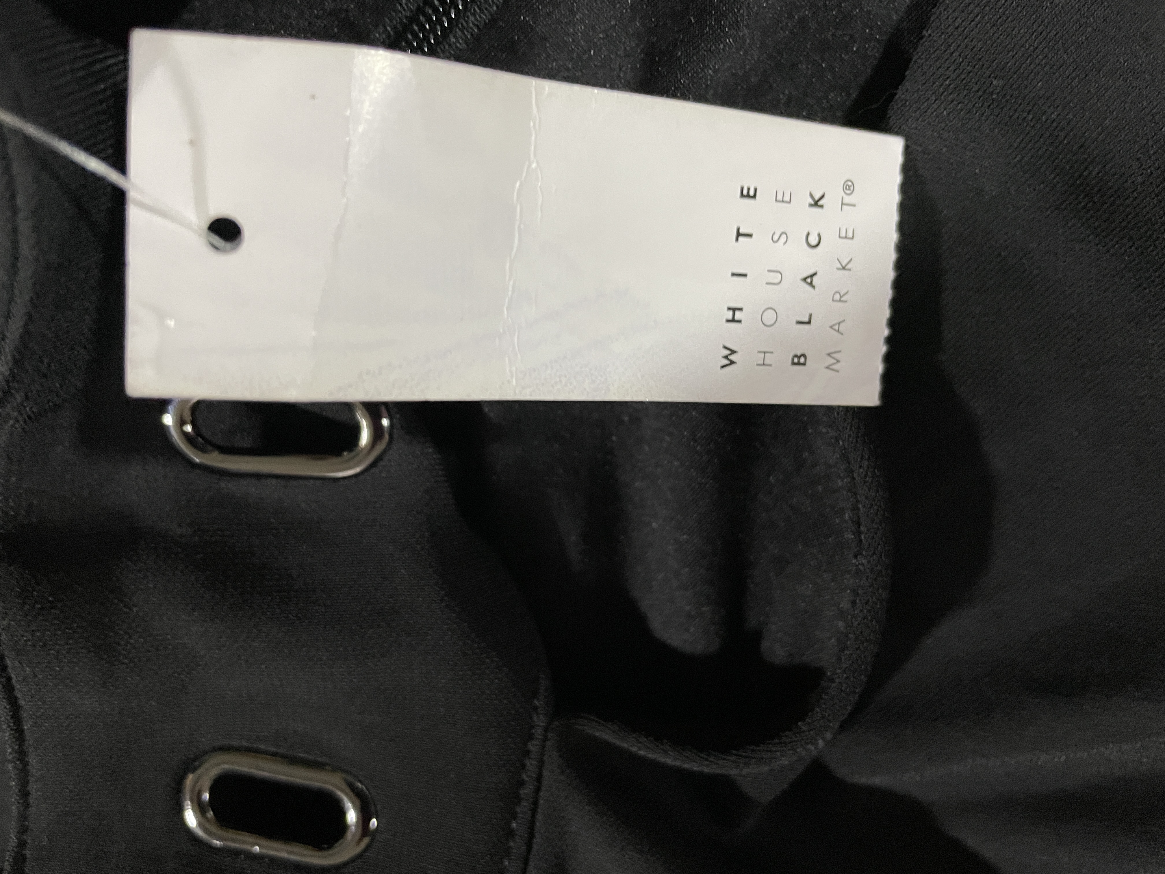 Vestido Scarf Tie MJ Chemise WHITE HOUSE BLACK MARKET (M) NUEVO CON ETIQUETAS  6