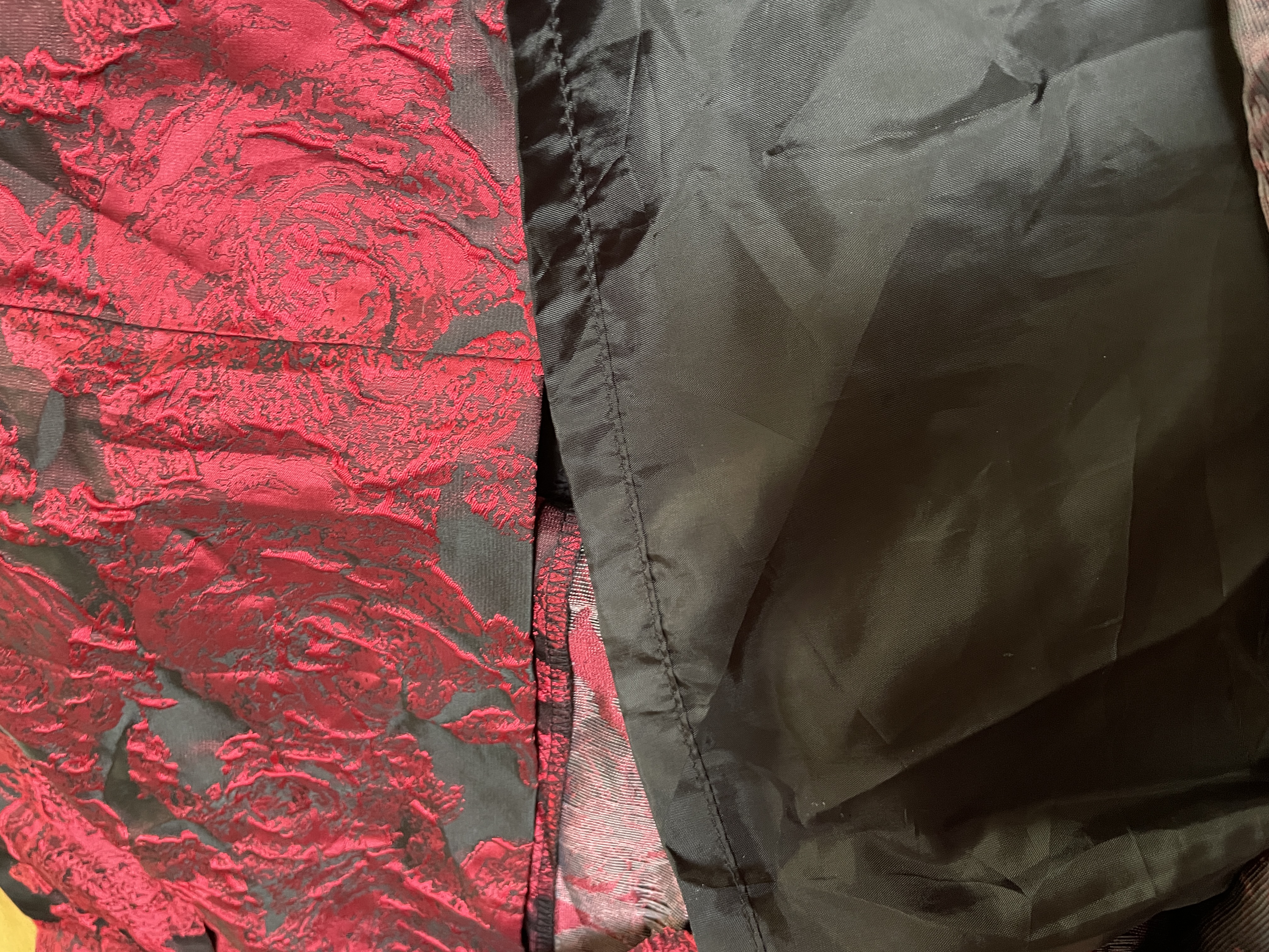 Vestido A-Line Brocado TOMMY HILFIGER (M) COMO NUEVO 4