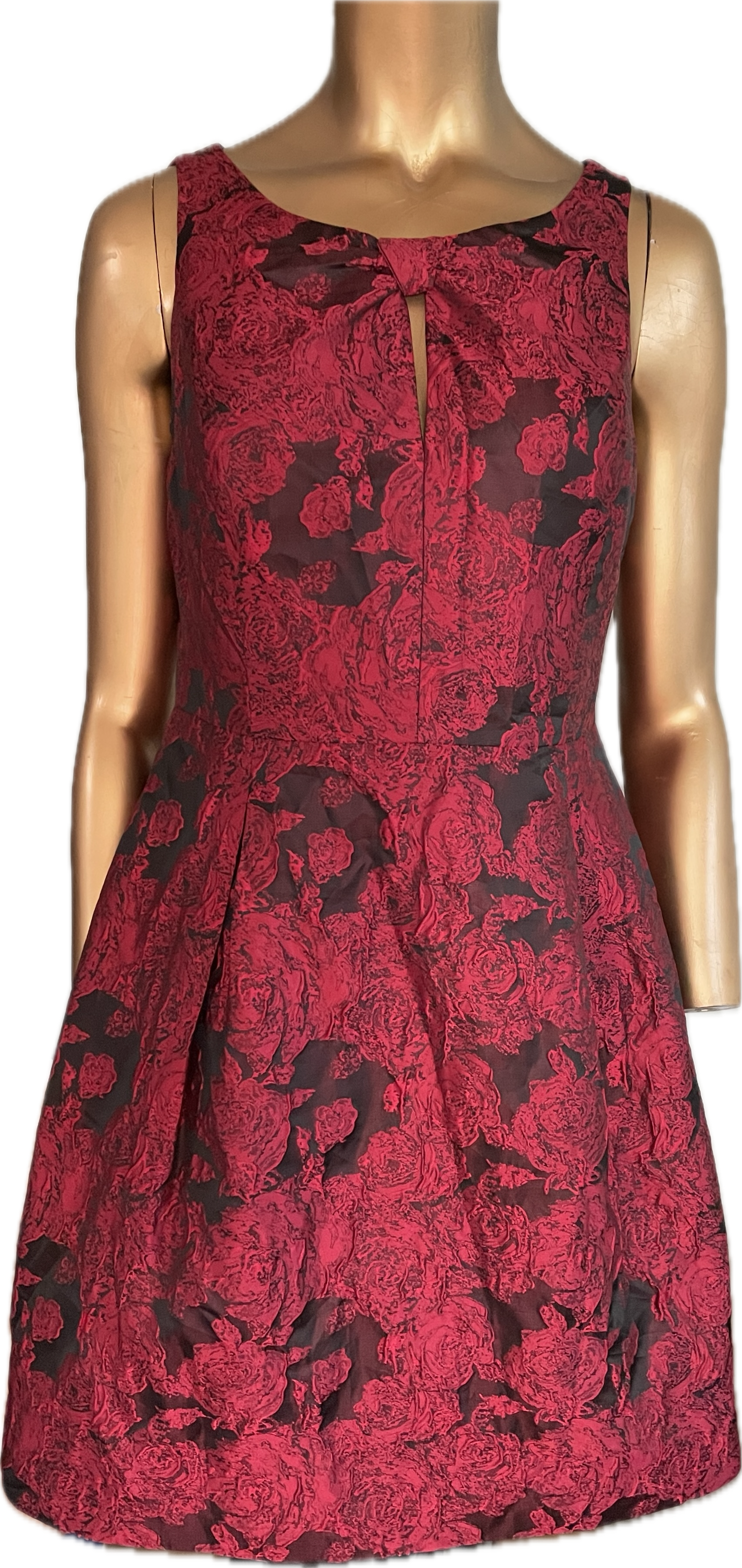 Vestido A-Line Brocado TOMMY HILFIGER (M) COMO NUEVO 7