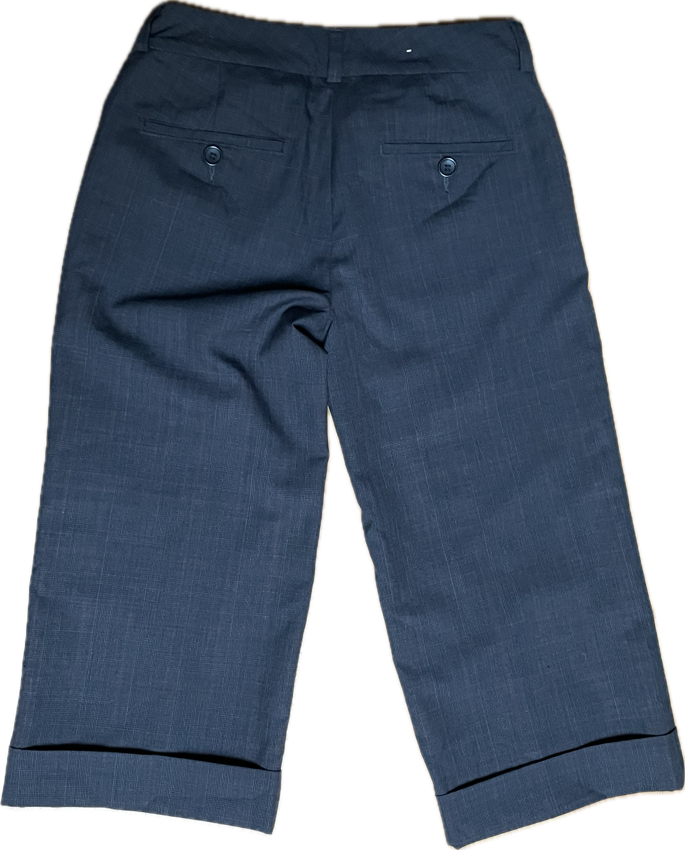 Pantalón Capri Modern Fit 58% Lana BANANA REPUBLIC (US2- S) COMO NUEVO 3