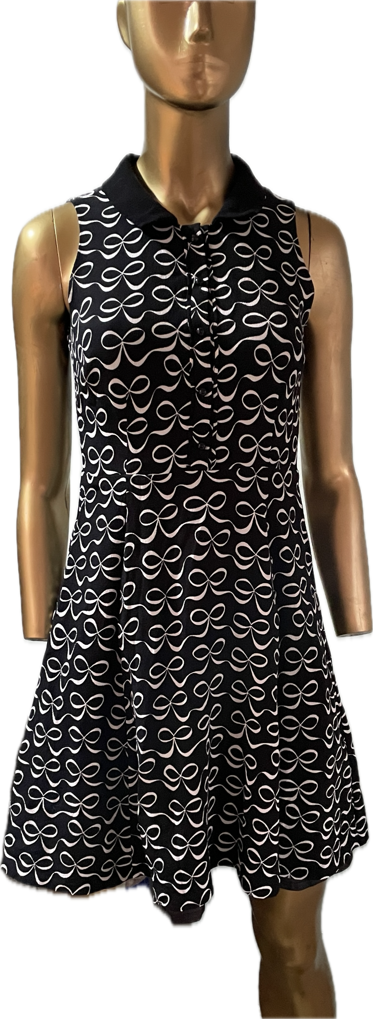 Vestido Mackenna Bow Print Flare KATE SPADE (S)  3