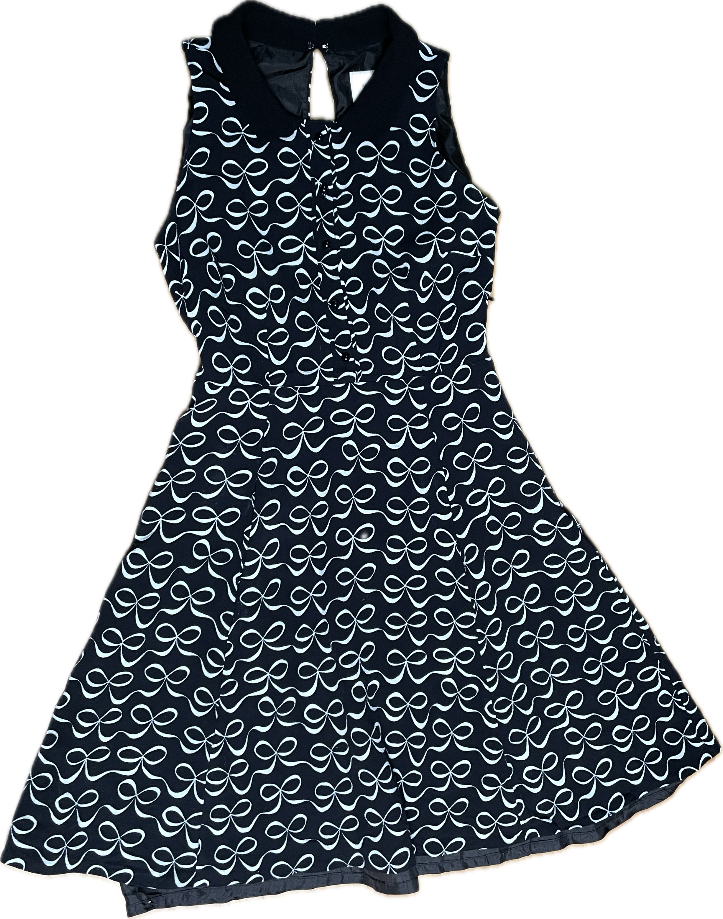 Vestido Mackenna Bow Print Flare KATE SPADE (S)  4