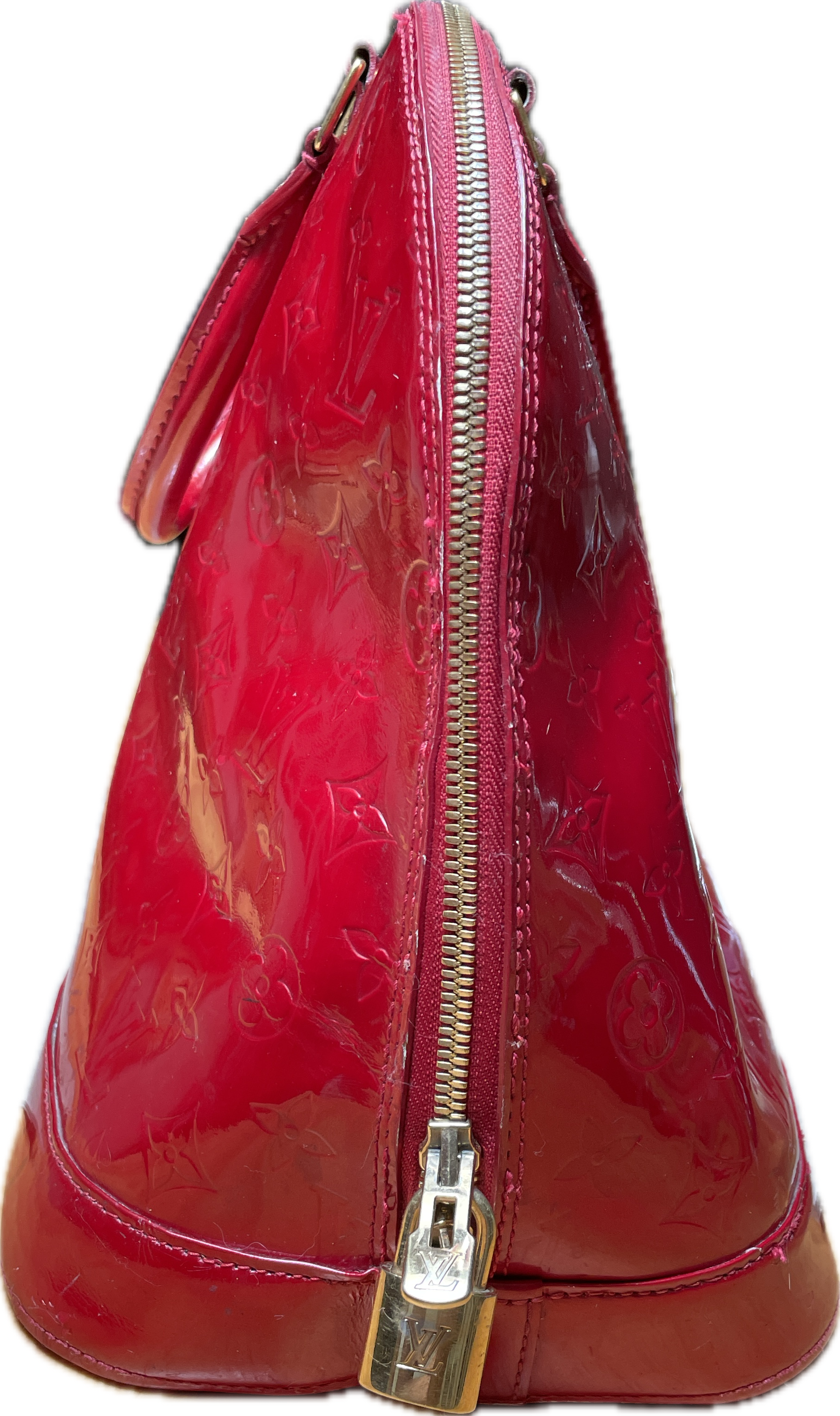 Cartera Monogram Vernis Alma GM Pomme D'Ámour LOUIS VUITTON 9