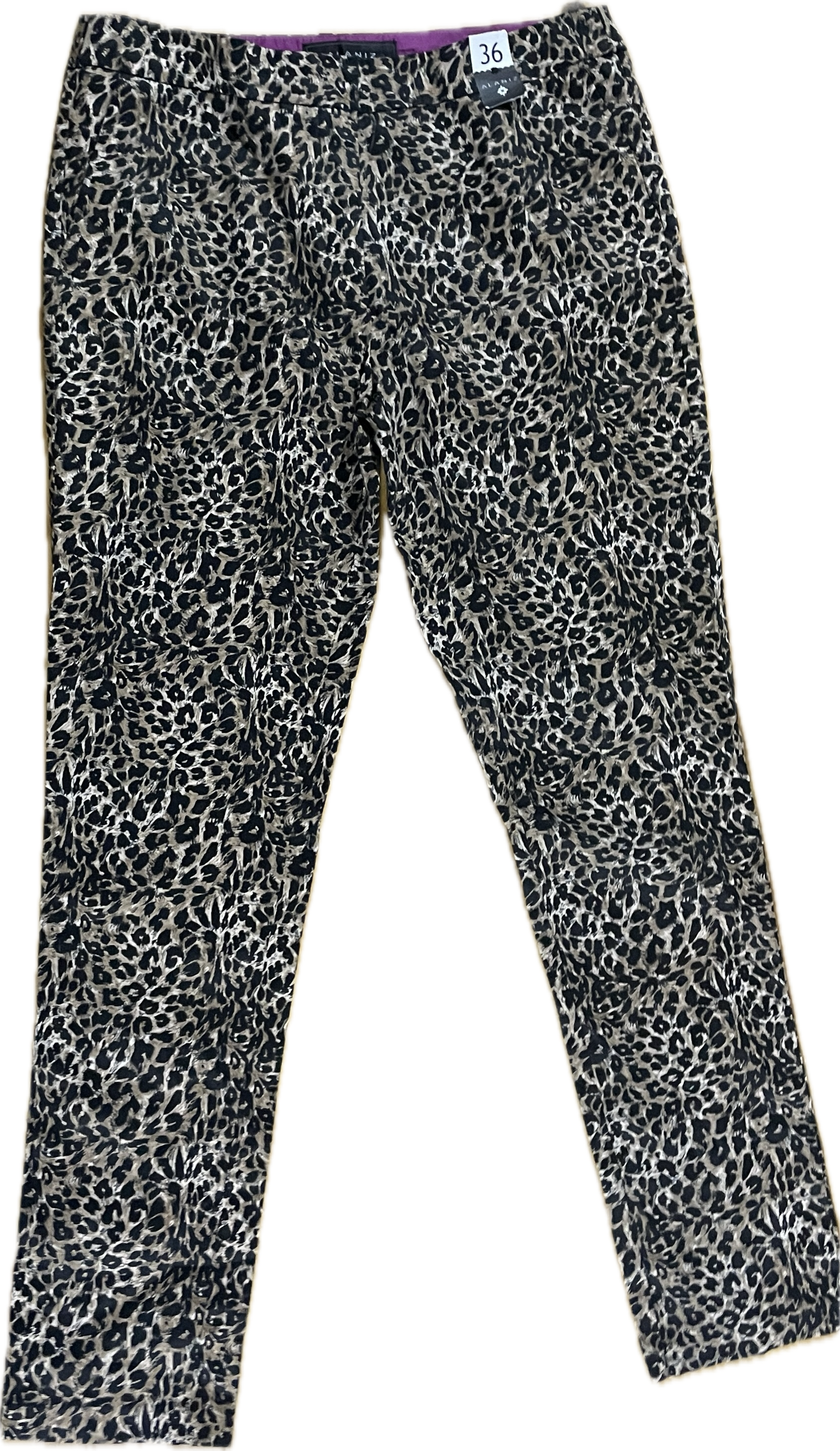 Pantalón Skinny Cheetah ALANIZ (36- XS) NUEVO CON ETIQUETAS 5