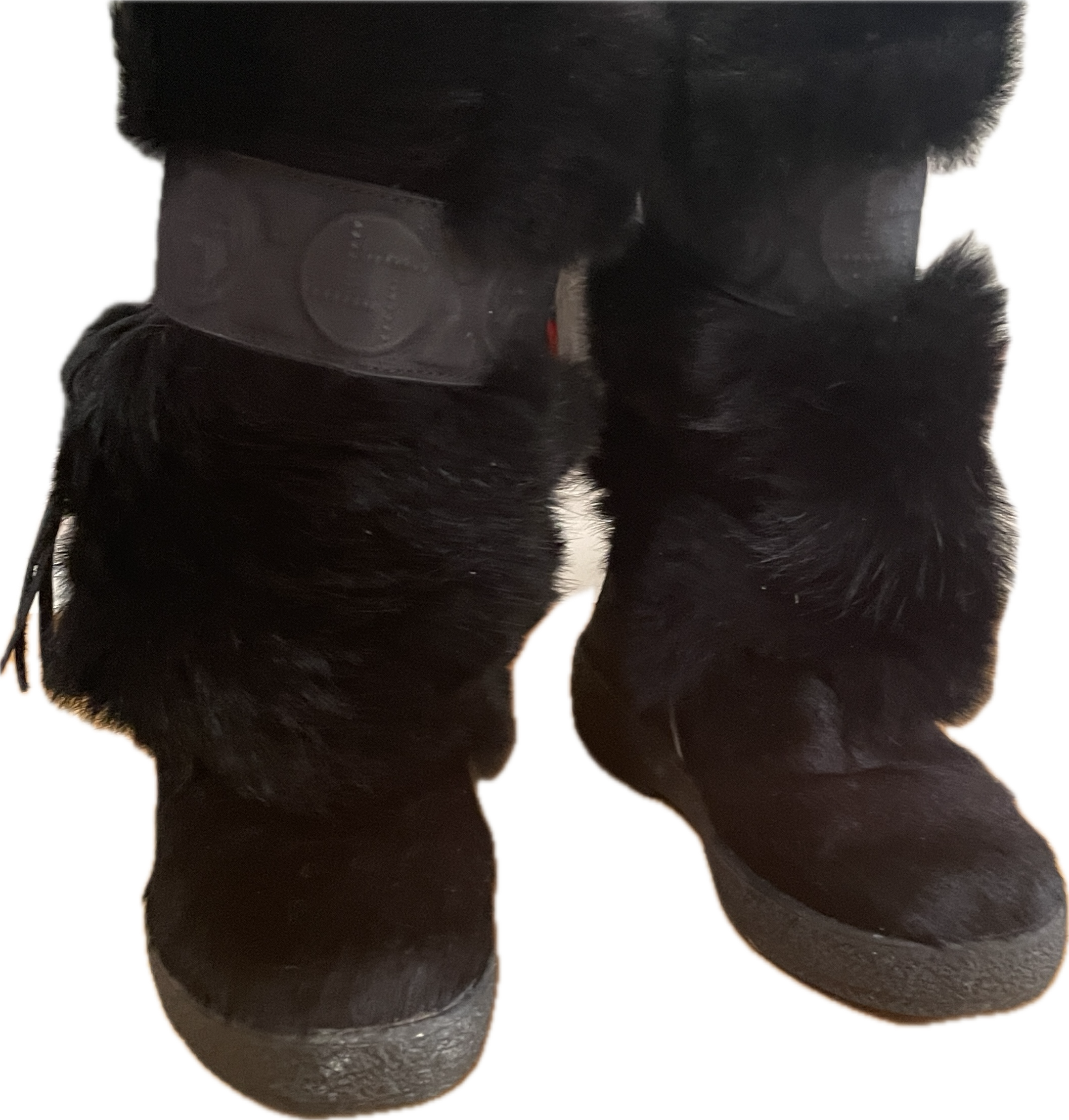 Botas 100% Cuero Pelo Largo PAJAR (36) NUEVO SIN CAJA 8