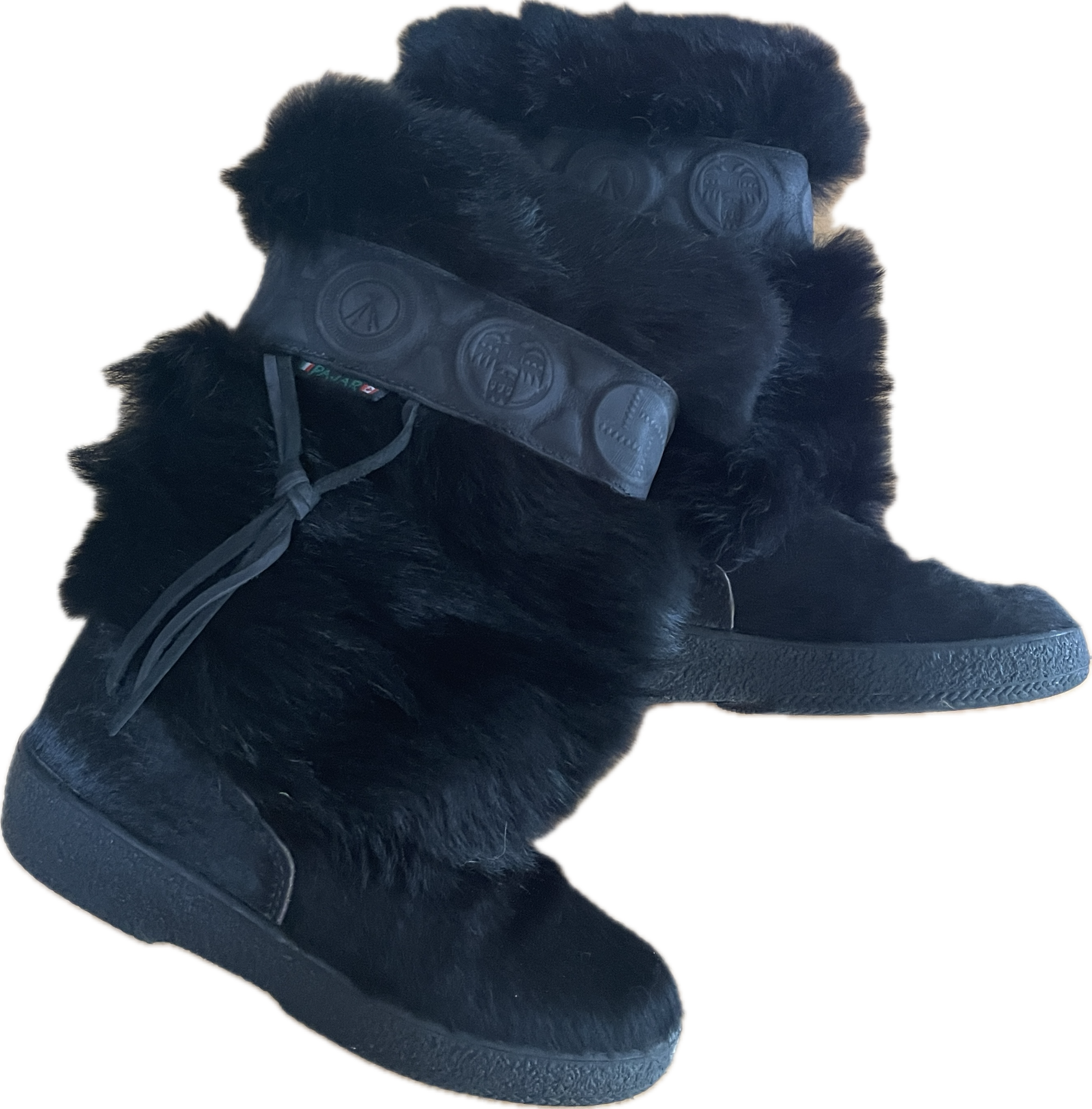 Botas 100% Cuero Pelo Largo PAJAR (36) NUEVO SIN CAJA 5