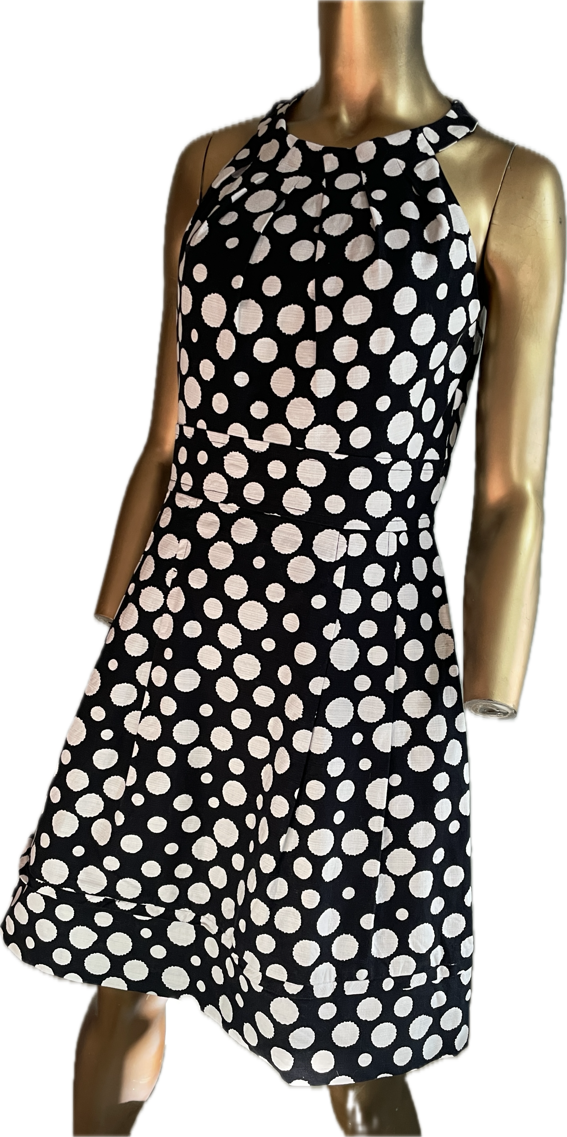 Vestido Pinup Estructurado Polka Dot ELIZA F (US8-M)  3