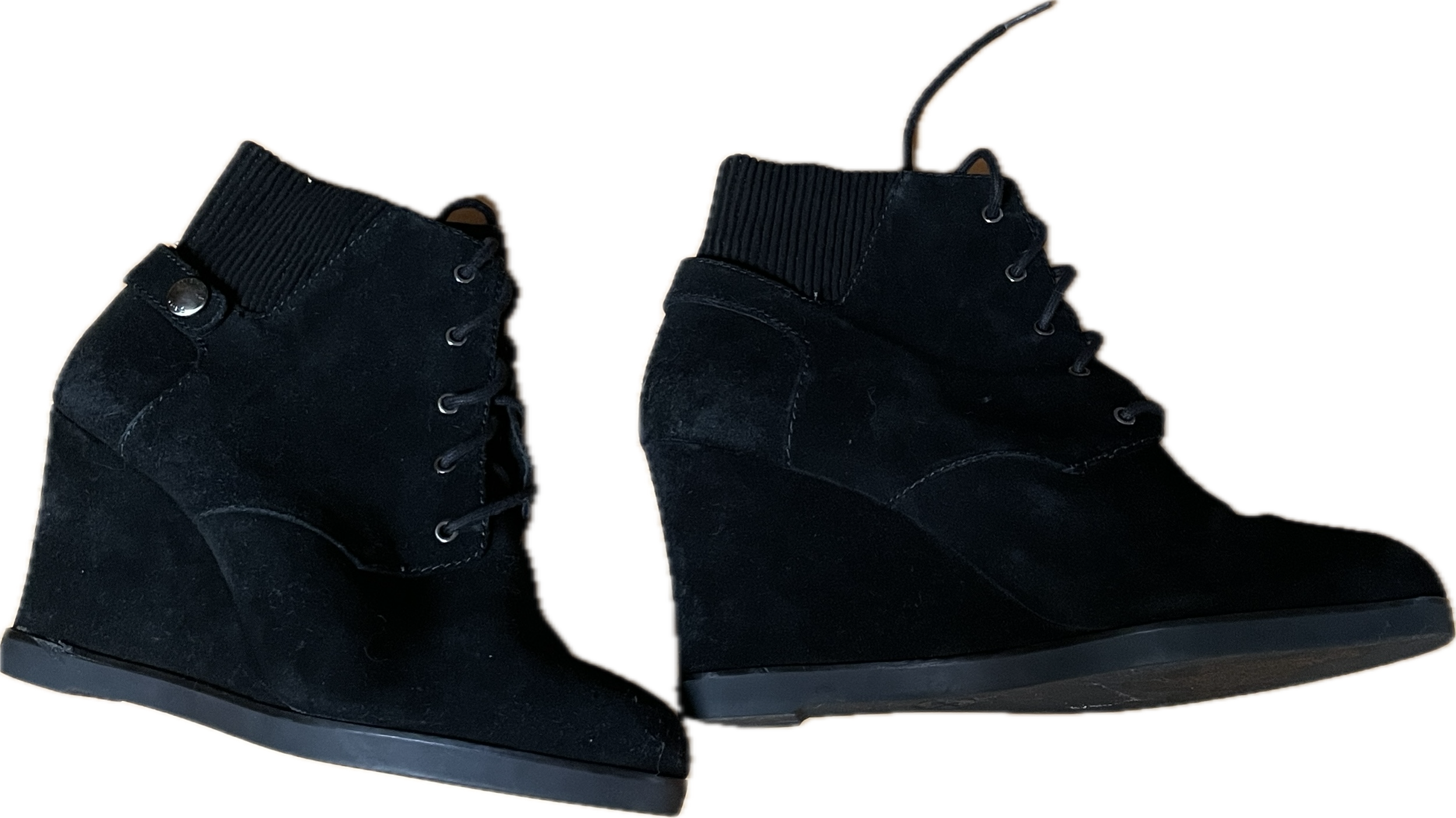 Botín Carrigan Wedge Knit Cuff Lace Up MICHAEL KORS (USA10-41)  2