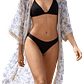 Kimono Sheer Floral Tapado Largo BCBGeneration (TU) NUEVO CON ETIQUETAS  - Miniatura 1