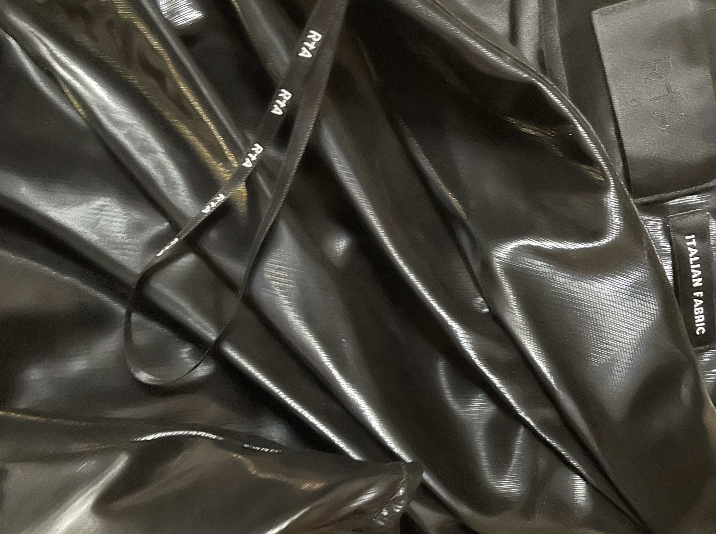 Vestido Arie Vinyl Faux Leather RTA (XS) COMO NUEVO 5