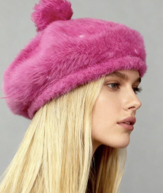 Beret 55% Pelo Conejo Lentejuelas TARGET (Talla Única) NUEVO 1