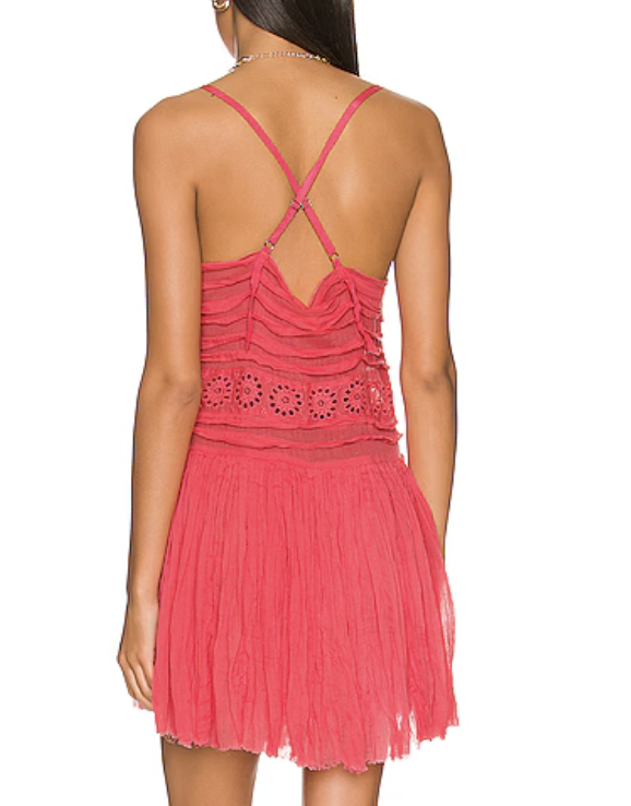 Vestido Slip On Annelise  FREE PEOPLE (S) NUEVO CON ETIQUETAS 2