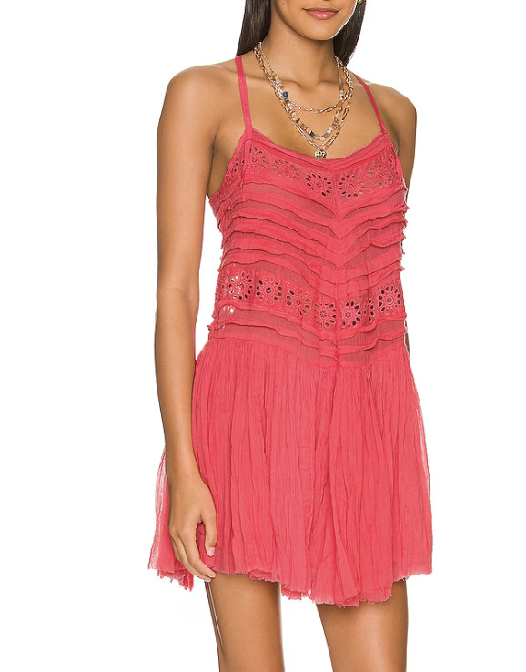 Vestido Slip On Annelise  FREE PEOPLE (S) NUEVO CON ETIQUETAS 1