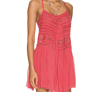 Vestido Slip On Annelise  FREE PEOPLE (S) NUEVO CON ETIQUETAS