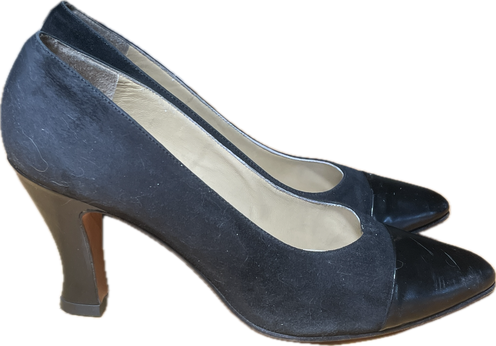 Pumps Gamuza/Charol GUCCI VINTAGE (35.5- 36) 4