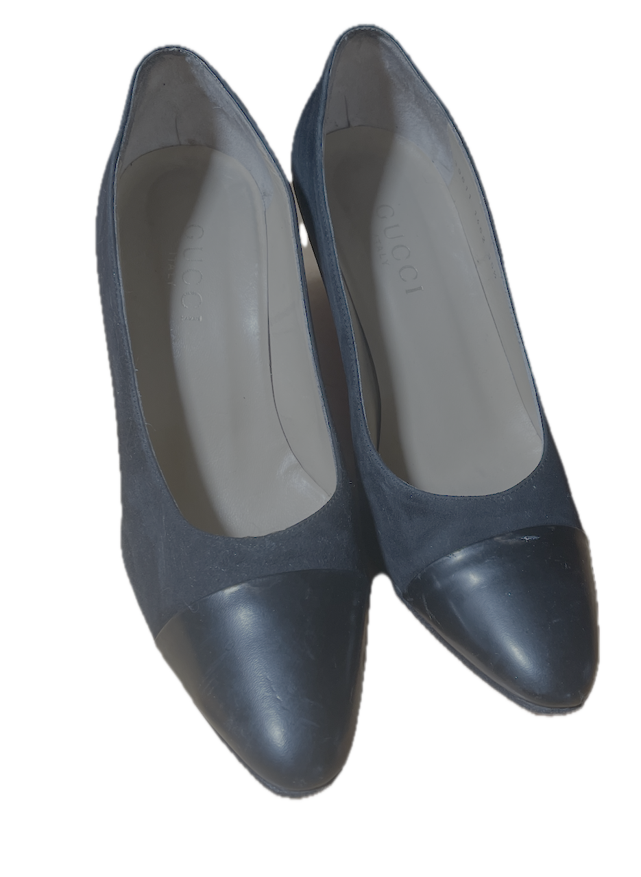 Pumps Gamuza/Charol GUCCI VINTAGE (35.5- 36) 8