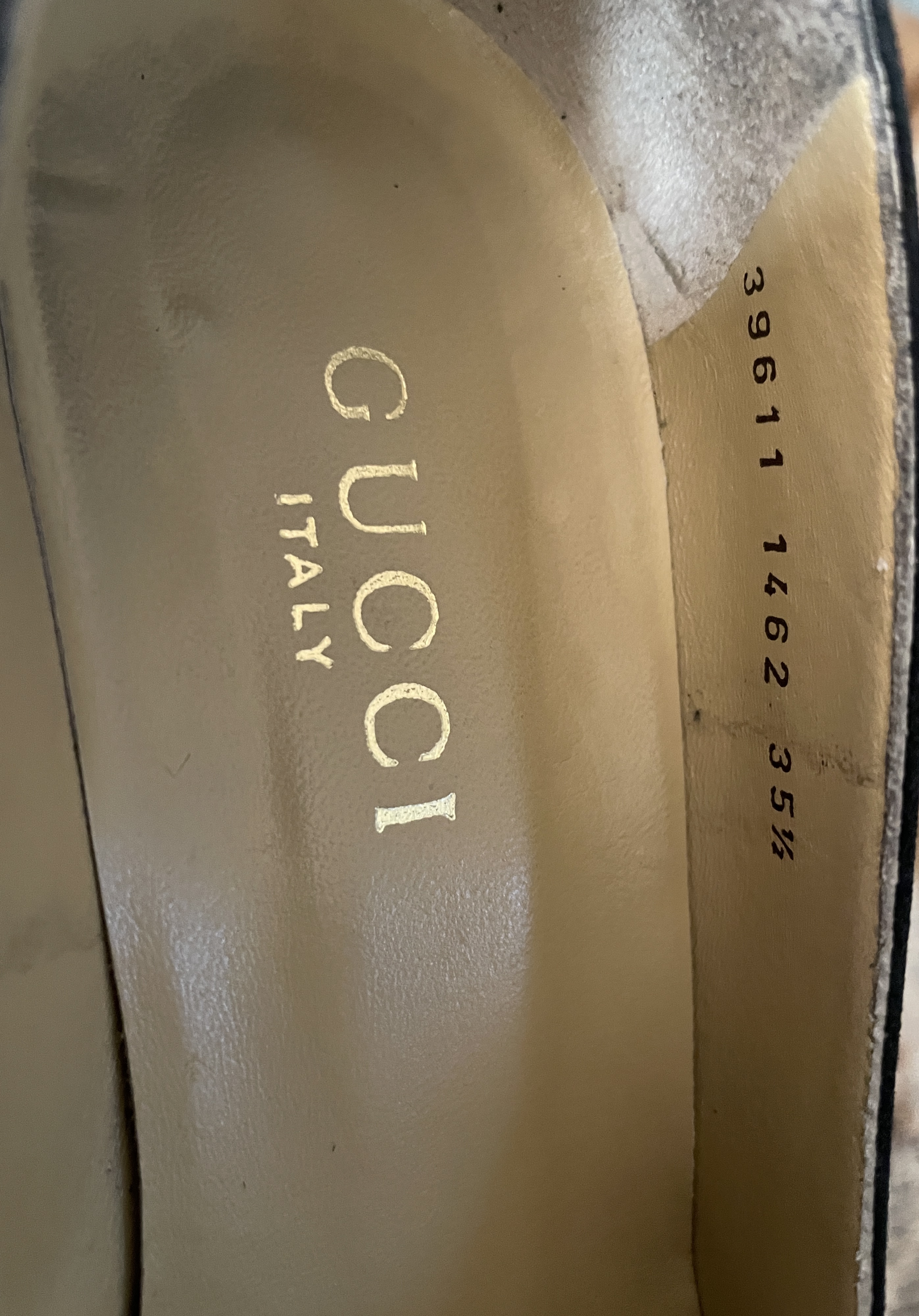 Pumps Gamuza/Charol GUCCI VINTAGE (35.5- 36) 10