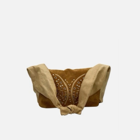 Cartera Hobo Gamuza Butterfly ARCADIA ITALY  2