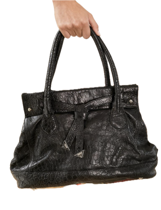 Cartera Tote Croc 100% Cure PRUNE  5
