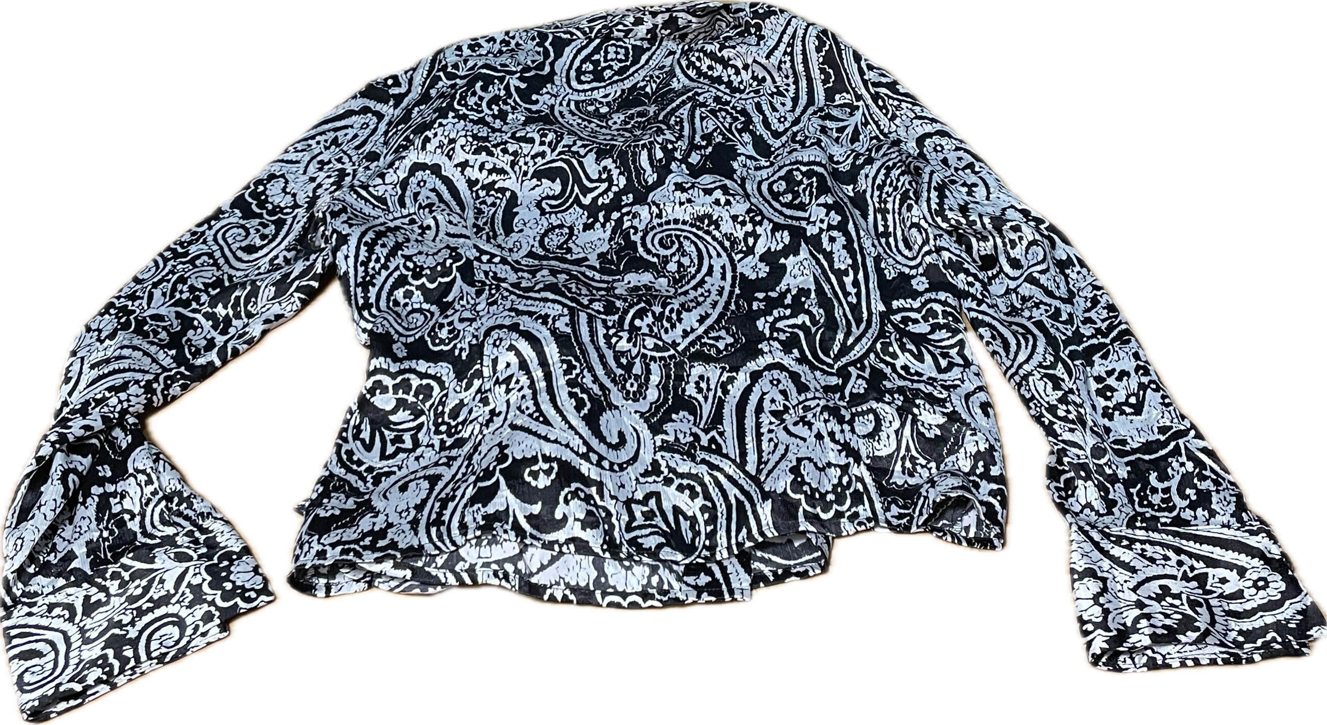 Blusa Sedosa Satinada Kimono JONES NEW YORK SIGNATURE (M) 2