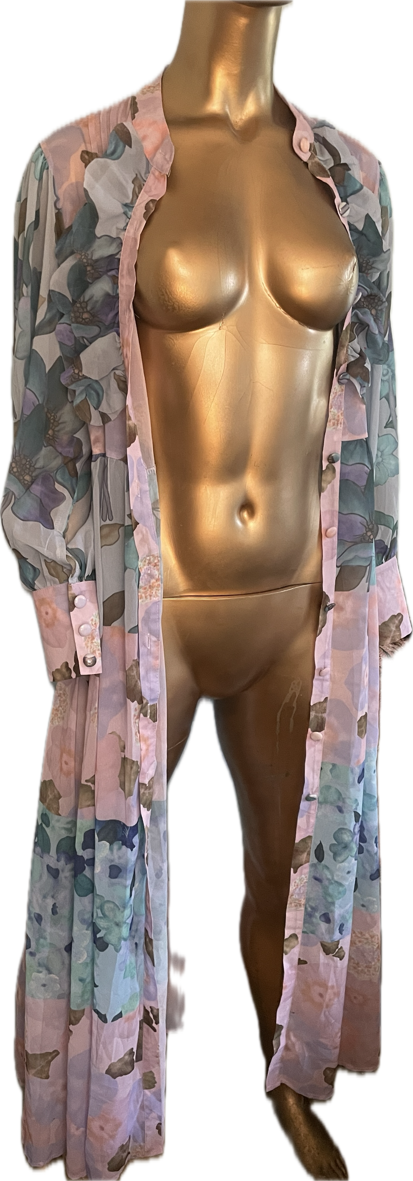 Tapado/Vestido Sheer CAMELLIA BY AFFECTION (L) 4