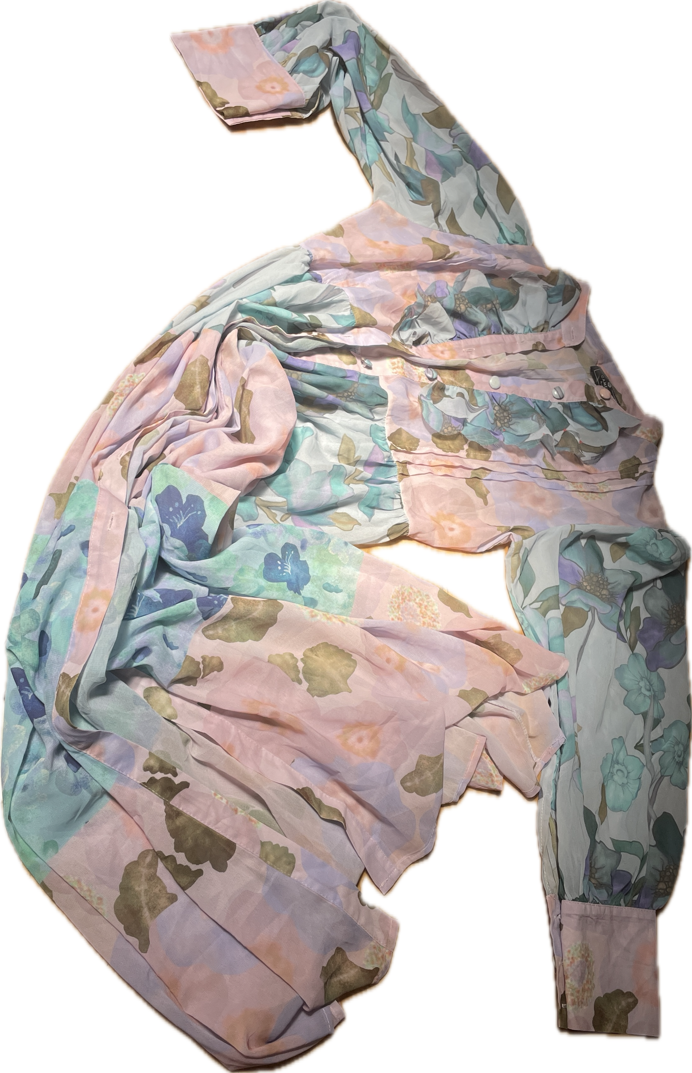 Tapado/Vestido Sheer CAMELLIA BY AFFECTION (L) 6