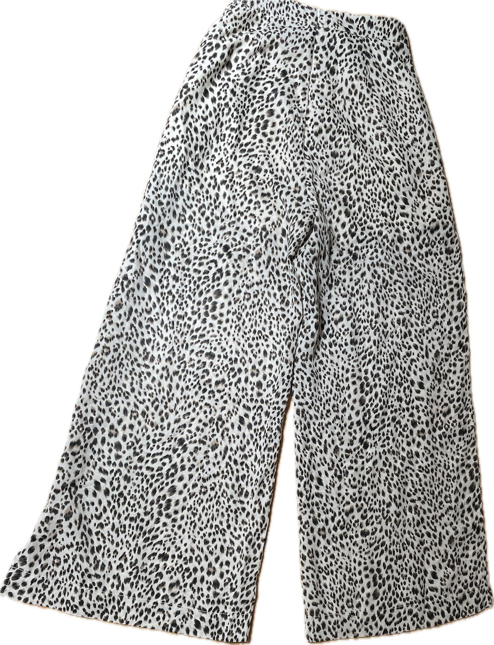 Pantalón Palazzo Tajos Leopard NIGHTWALKER (S) NUEVO 3