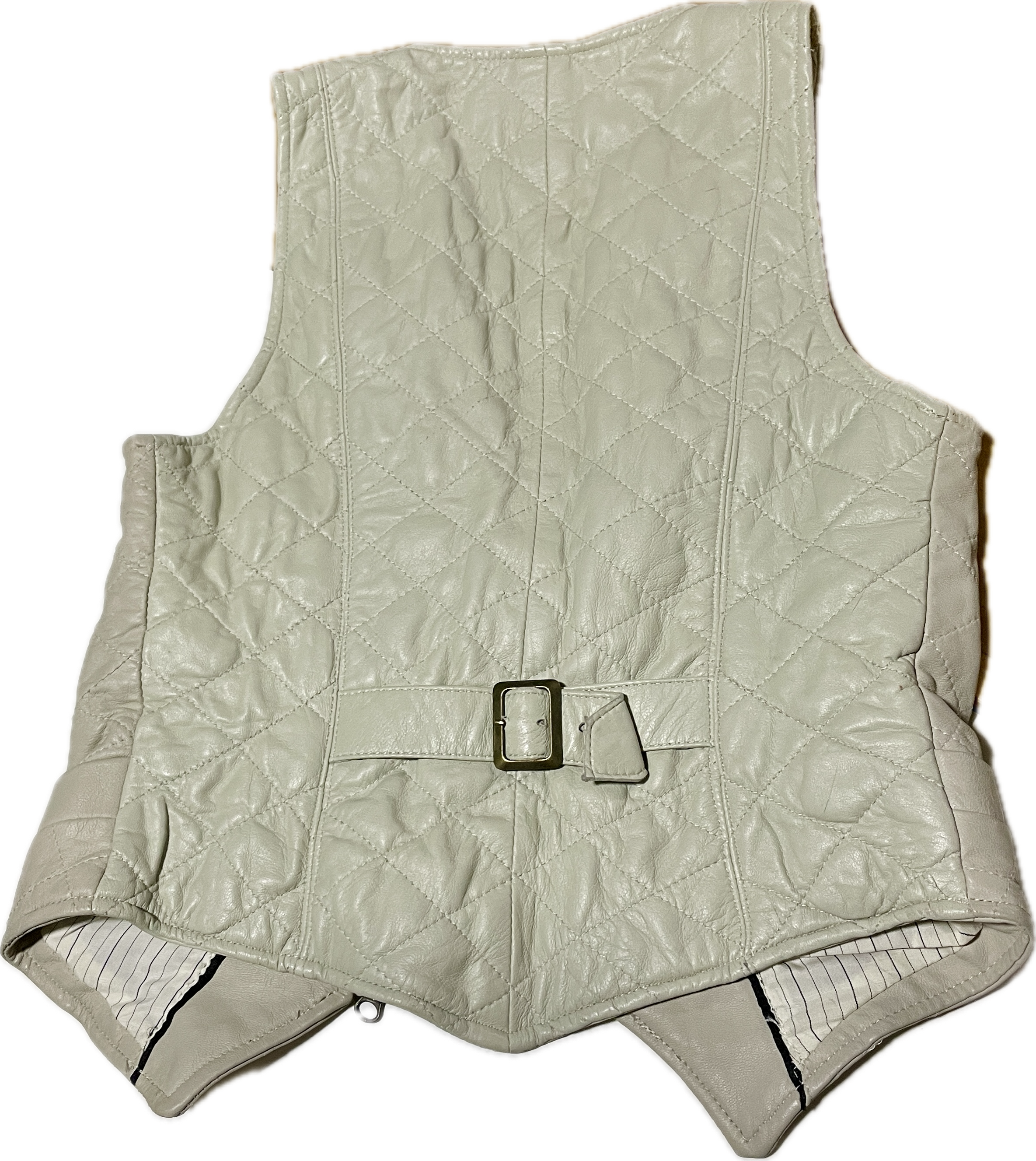 Gilet Waiscoat Quilted 100% Cuero JULIETA BY ME (XS) 8