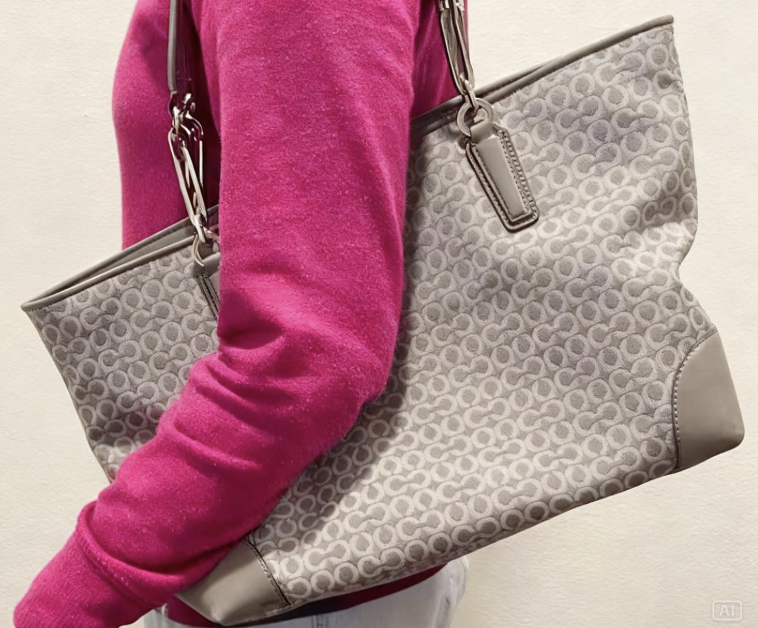 Cartera Tote Madison East West Opt Art COACH 1