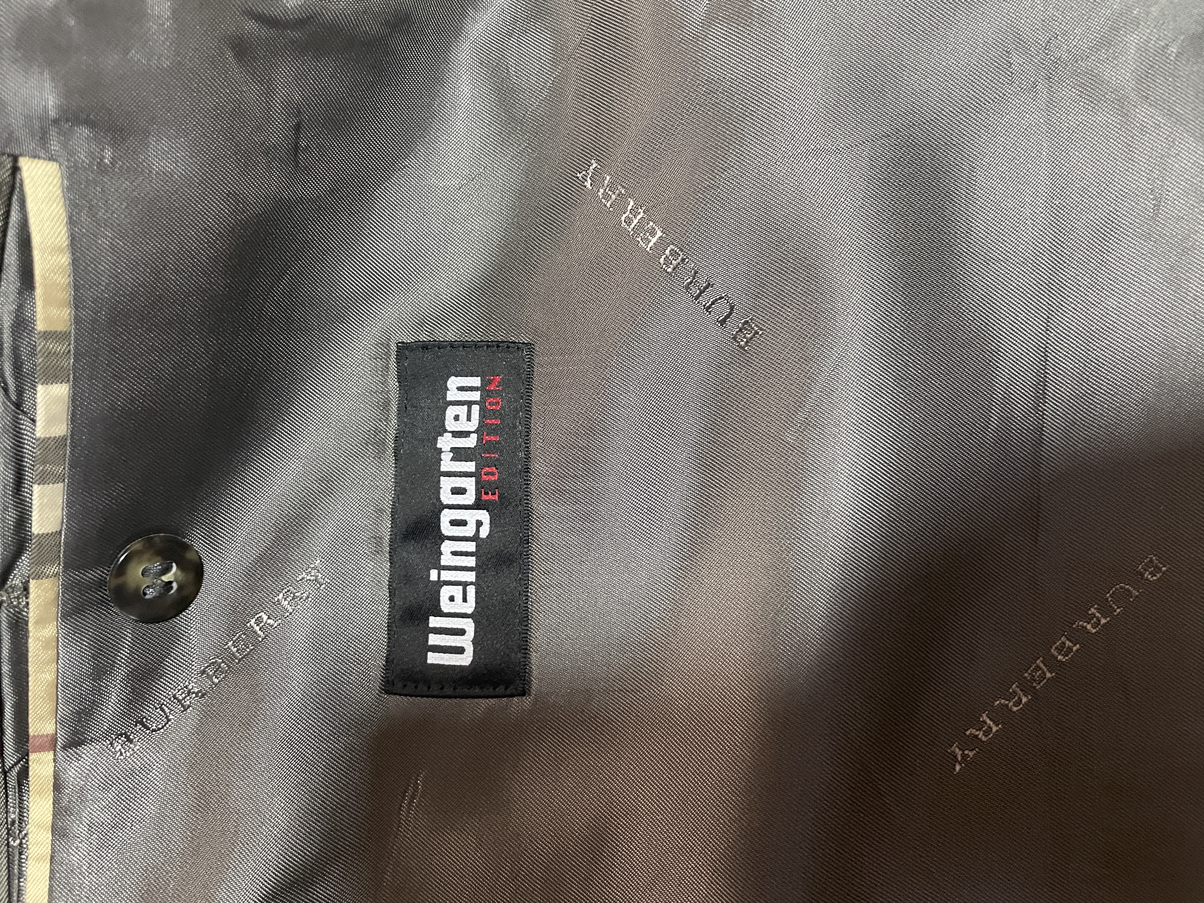 Blazer Price of Wales Hombre 100% lana BURBERRY (XXL) 3