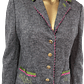 Blazer/Cardigan Trachtenjanker 100% Lana Vírgen GIESSWEIN (M) COMO NUEVO - thumbnail 3