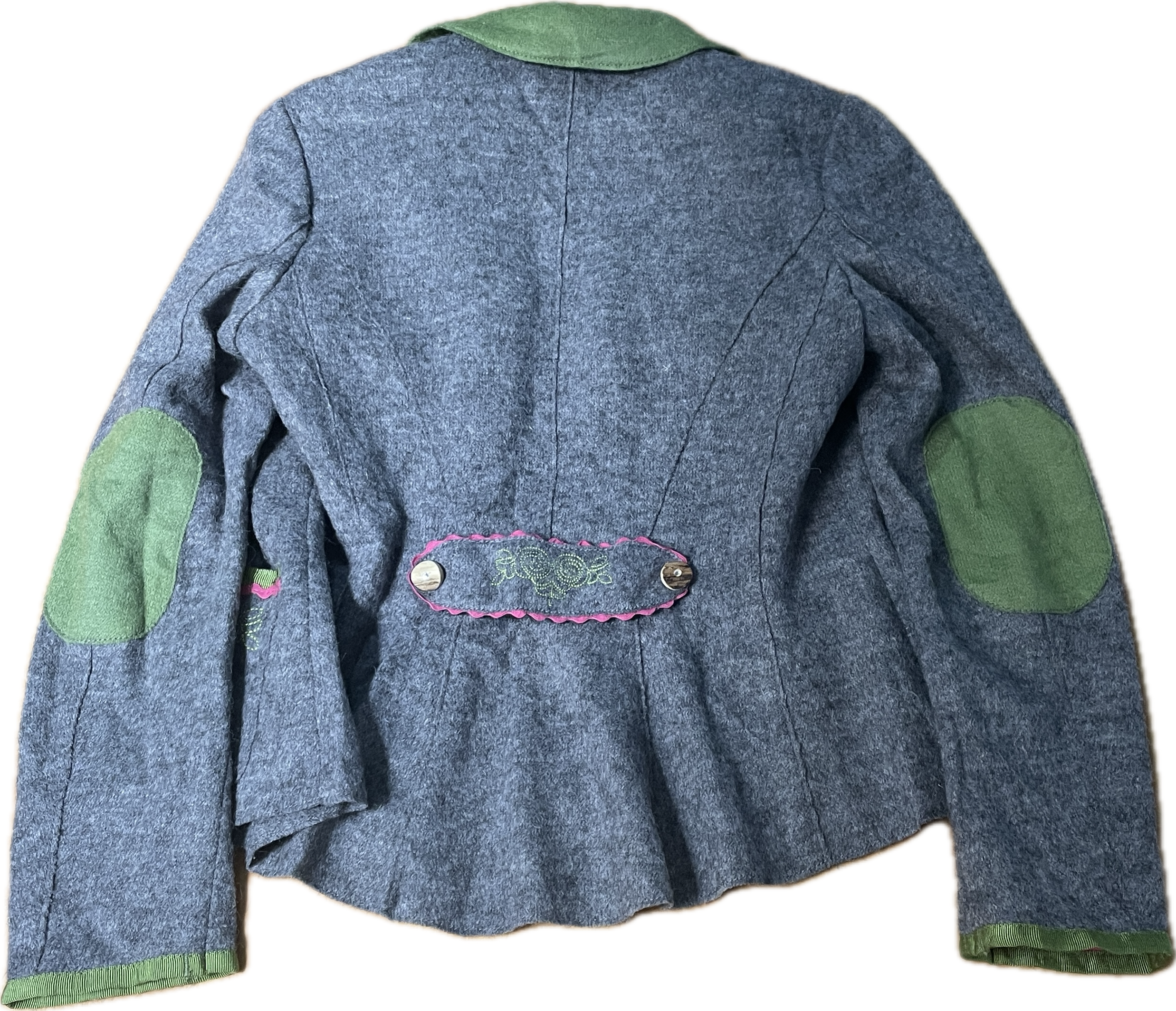 Blazer/Cardigan Trachtenjanker 100% Lana Vírgen GIESSWEIN (M) COMO NUEVO 4