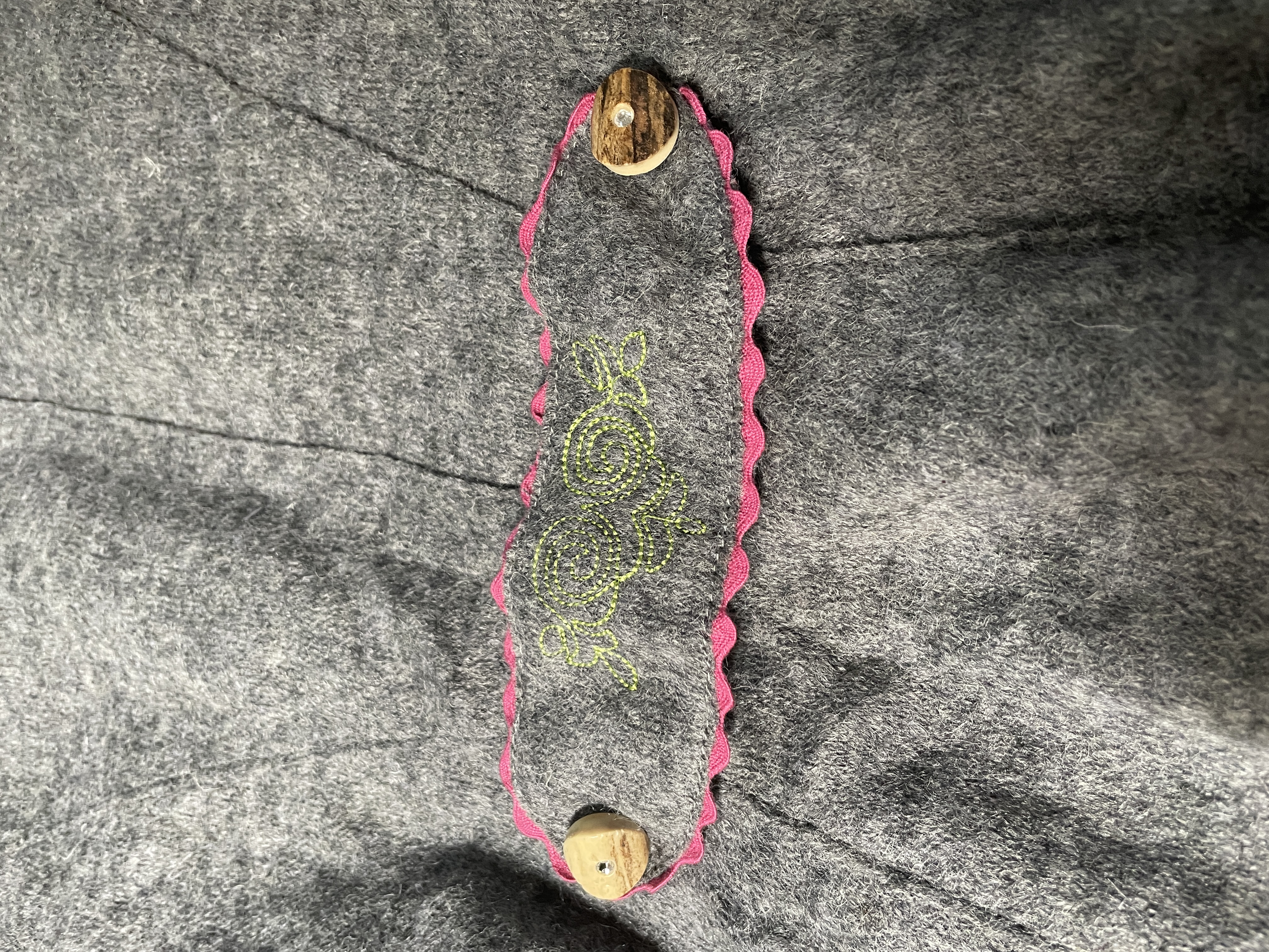 Blazer/Cardigan Trachtenjanker 100% Lana Vírgen GIESSWEIN (M) COMO NUEVO 5