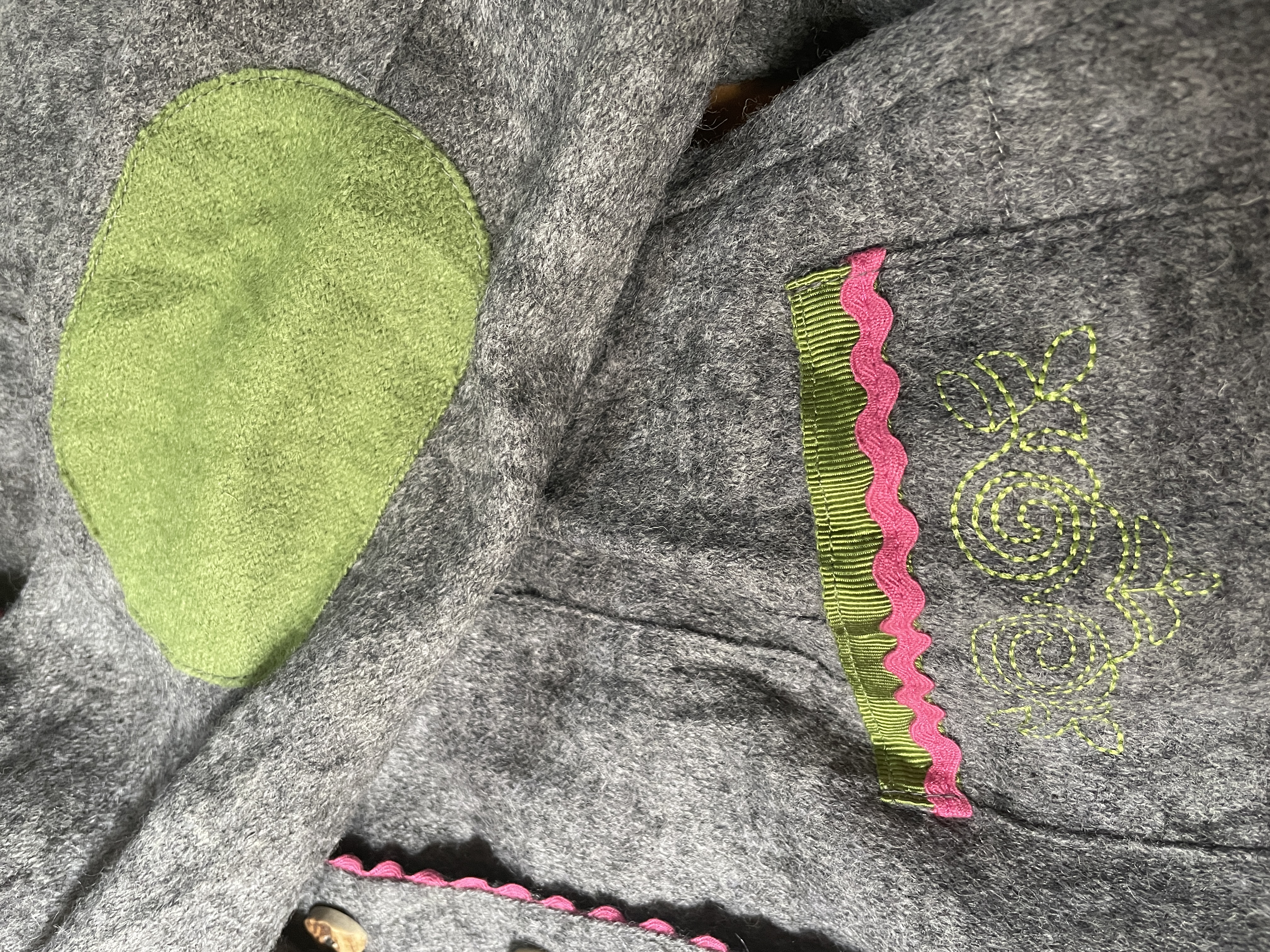 Blazer/Cardigan Trachtenjanker 100% Lana Vírgen GIESSWEIN (M) COMO NUEVO 10