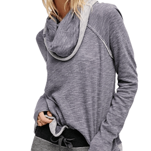 Pullover Cocoon Cowl FREE PEOPLE (XS-S) NUEVO CON ETIQUETAS 