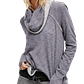 Pullover Cocoon Cowl FREE PEOPLE (XS-S) NUEVO CON ETIQUETAS  - thumbnail 1