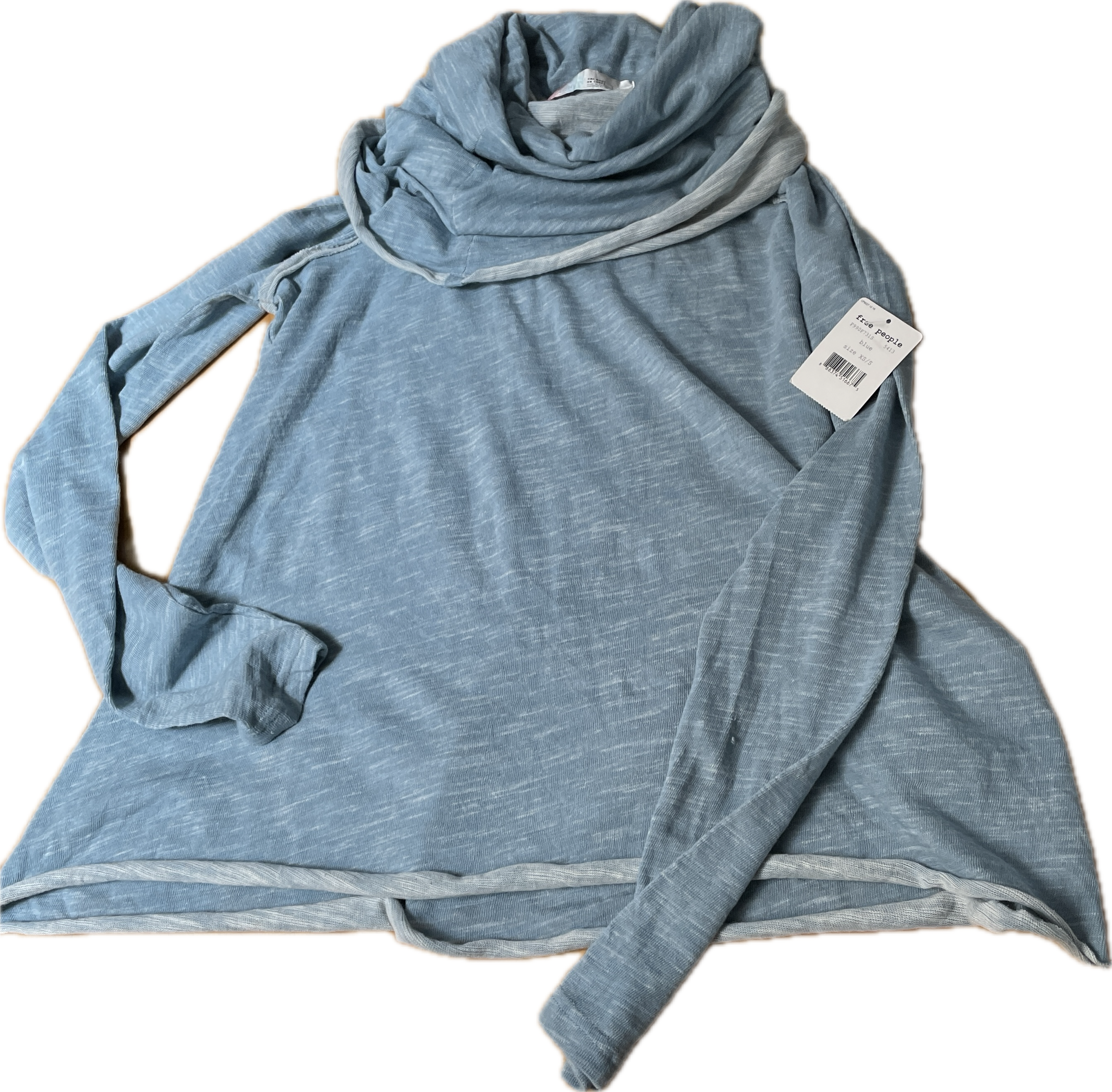 Pullover Cocoon Cowl FREE PEOPLE (XS-S) NUEVO CON ETIQUETAS  4